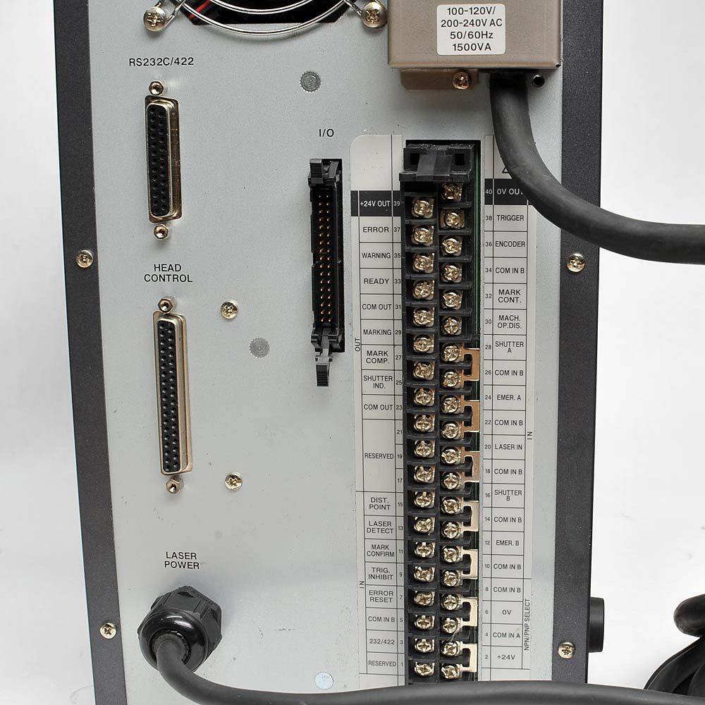 Keyence ML-Z9500A 3-Axis Marking Laser Head Controller, Has Memory