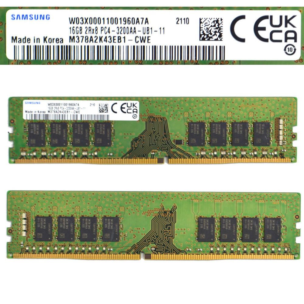 SAMSUNG DDR4 メモリ16GB M378A2K43EB1-CWE Samsung M378A2K43EB1-CWE Desktop Memory 16GB (11)