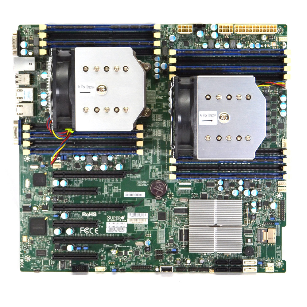 Supermicro X9DRi-F ATX Motherboard 2x Intel Xeon E5-2690 V2 3.00