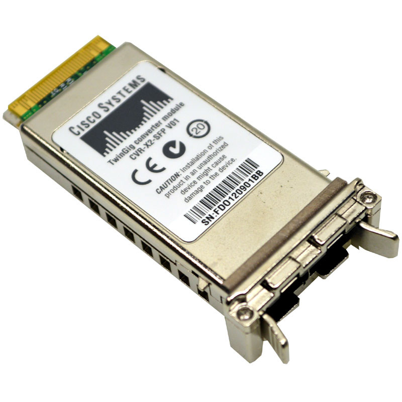 Cisco Systems CVR-X2-SFP V01 TwinGig Converter Module SFP 10