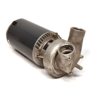 Electric motor with bronze pump head