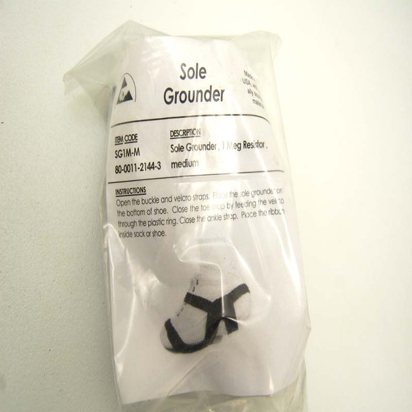 NEW (9) 3M SG1M-M Black 1Meg Resistor Foot Sole Grounders 80-0011-2144-3