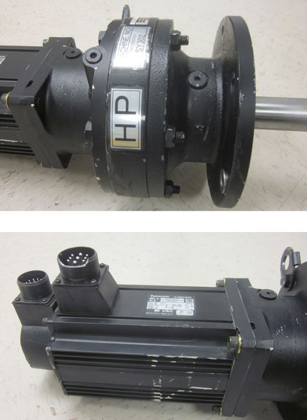 Panasonic MSMA AC Servo Motor & Sumitomo Cyclo Drive CNVXMS 200V 3-Ph Matsushita