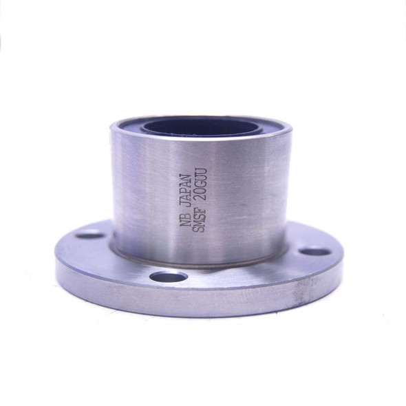 4 NB SMSFT20GUU Flanged Slide Bushing Linear Motion Bearings w/2-1/2" Guide Rod