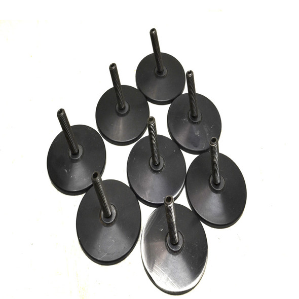 (8) Swivel 2-3/4" Stud Leveling Mounts w/ 5-inch O.D. Aluminum Base
