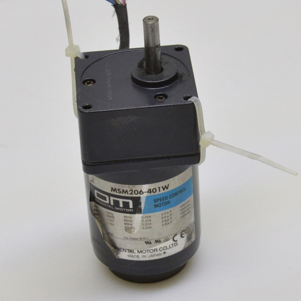 Oriental Motor MSM206-401W with 2GN9KA Gear Head