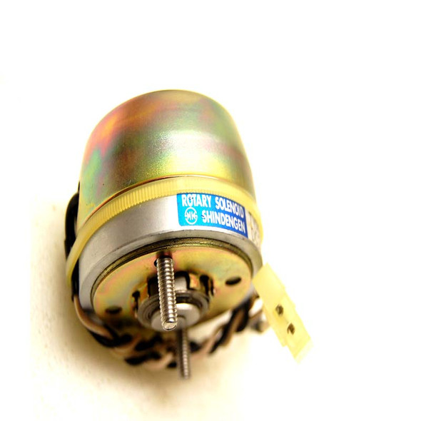 (Lot of 2) Shindengen 30.5Ohms Counter Clock-Wise CCW Rotary Solenoids 24VDC