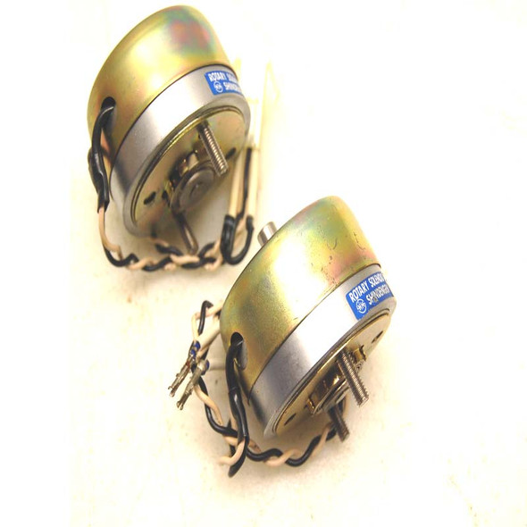 (Lot of 2) Shindengen 30.5O Clock-Wise CW Rotary Solenoids 24VDC