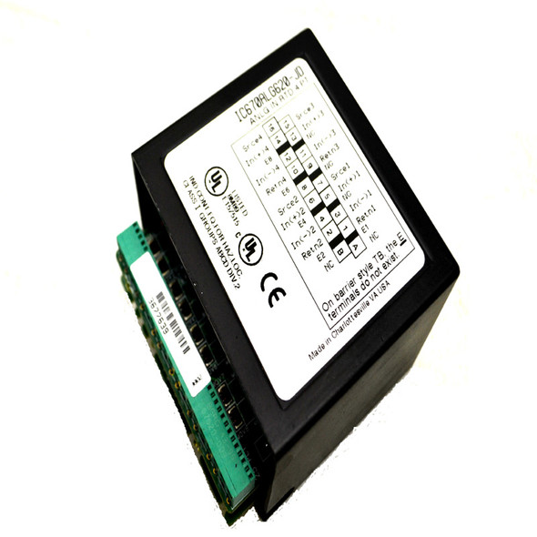 GE Fanuc IC670ALG620-JD Analog In RTD 4-PT Module w/ IC670CHS002E 2-Tier Base
