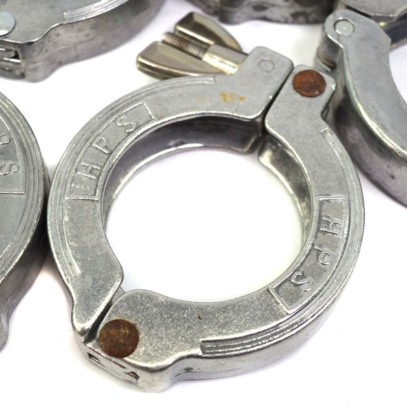 HPS and Unbranded NW40 Aluminum Vacuum Wing Nut Clamps (19)