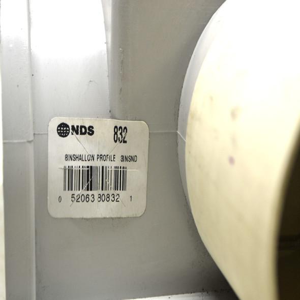 NDS #832 8" Pro Series Shallow Profile w/ 3" S&D SPT Side Outlet