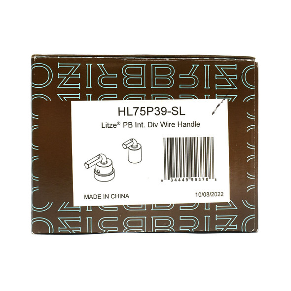 Brizo Litze HL75P39-SL Pressure Balance Valve Integrated Diverter Lever Handle