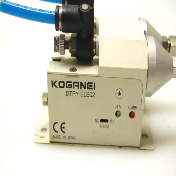 Koganei DTRY-ELB02 Blow Type Static Electricity Removing Ionizing Unit w/NZR100