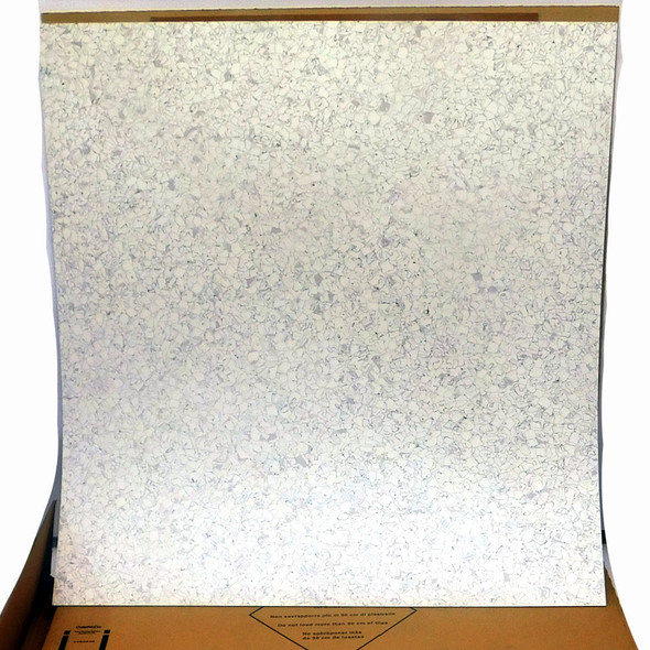 (Lot 14) Forbo ESD Vinyl Floor Tile Static Dissipative Colorex SD White 24"