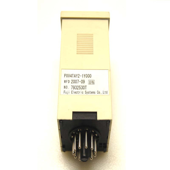 Fuji PXV4TAY2-1Y000 100~240VAC Temperature Controller w/TP411X Socket Base PXV-4