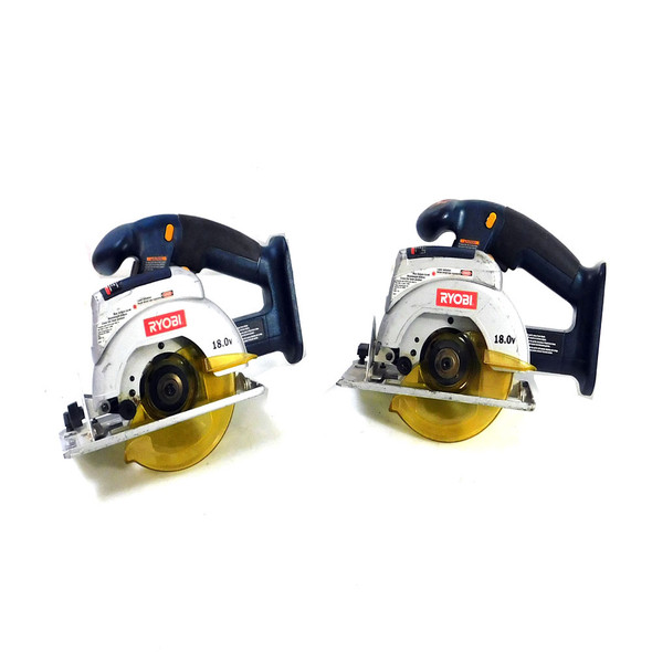 Ryobi P500 18V One+ 5 1/2" Circular Saws w/ Laser Alignment (2)