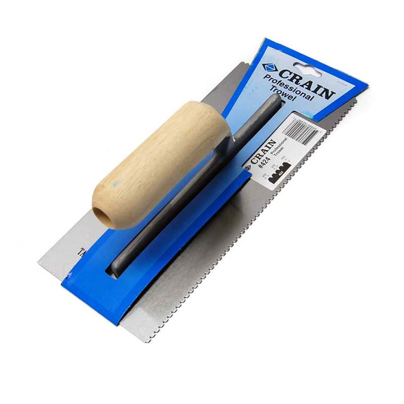 (10) NEW Crain 424 Spreading Trowel 11" x 4.5" V-Notched 3/32” x 3/32” Deep