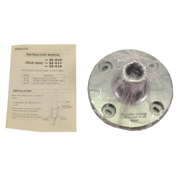 Patlite SZ-011 Aluminum Light Tower Mounting Bracket