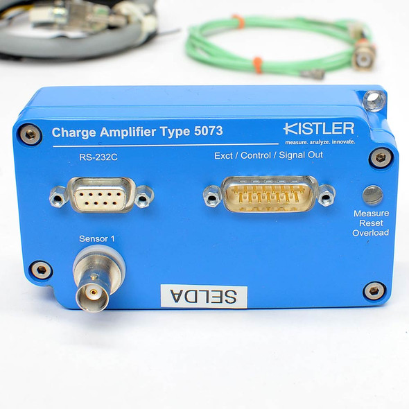 Kistler 5073A111 Charge Amplifier w/ 9323AA Sensor Kistler 5073A111 Charge Amplifier w/ 9323AA Sensor