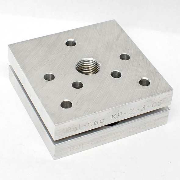 Bal-Tec KP-3-3 Kinematic Base 3" x 3" Precision Optical Mounting 1/4-20 Threaded