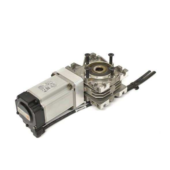 Omron R88M-K40030T-S2 Servo Motor w/Varvel FRT28B320DQM