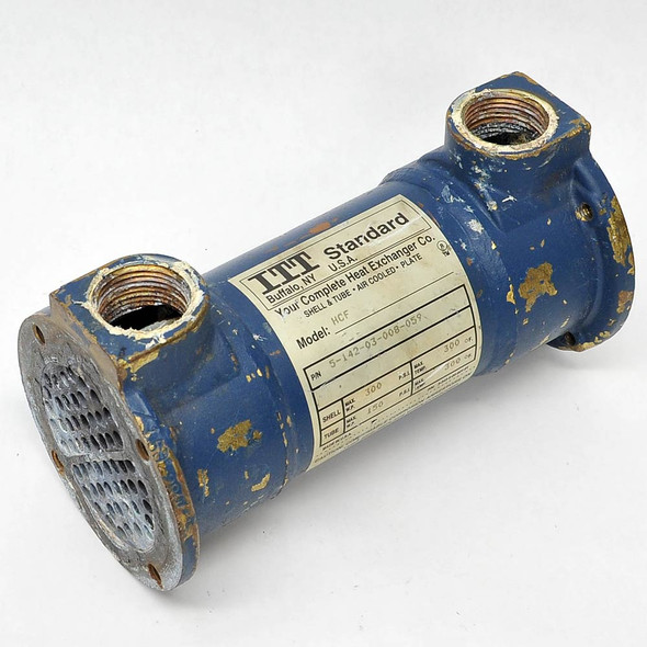 ITT Standard HCF Shell-and-Tube Heat Exchanger 5-142-03-008-059 300ºF 300/150PSI