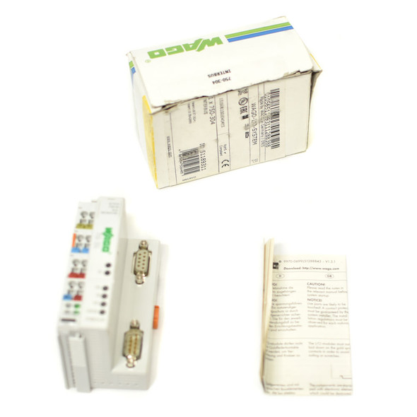 NEW Wago 750-304 Coupler Interbus Digital Analog Module