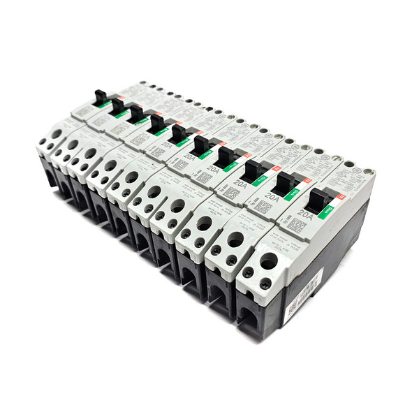 ABB/GE TEYL1020B 1P 20A Circuit Breaker 480/277V (10) ABB/GE TEYL1020B 1P 20A Circuit Breaker 480/277V (10)