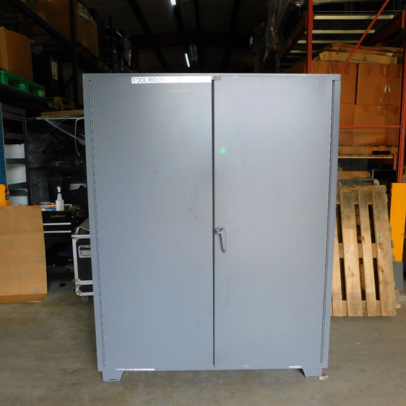 Global Industrial Storage Cabinet Heavy Duty Metal 12-Gauge 48" x 24" x 78"