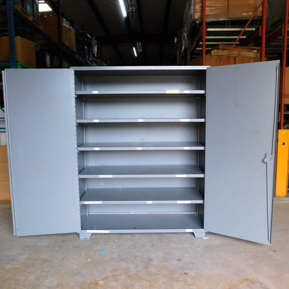 Global Industrial Storage Cabinet Heavy Duty Metal 12-Gauge 48" x 24" x 78"