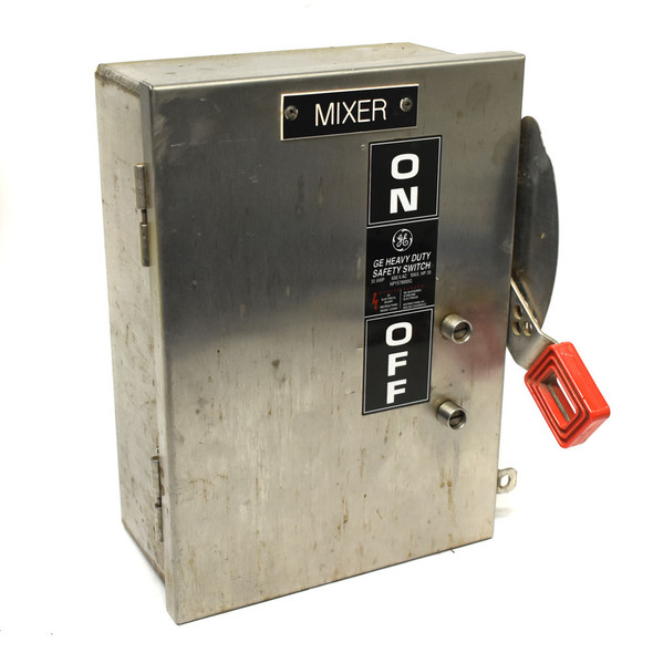 General Electric GE THN3361SS Model 10 30A Safety Switch