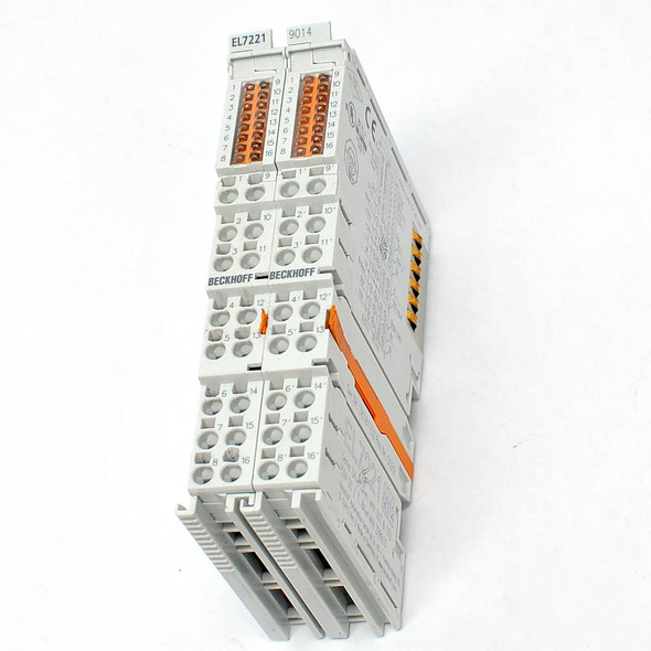 Beckhoff EL7221 EtherCAT 1 Channel Motion Servo Motor Drive Terminal 48V 7A OCT Beckhoff EL7221 EtherCAT 1 Channel Motion Servo Motor Drive Terminal 48V 7A OCT
