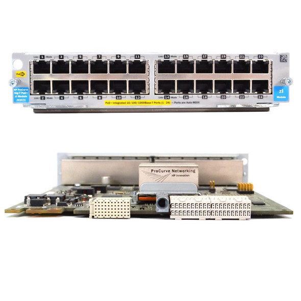 HP J9307A ProCurve Gig-T PoE+ zl 24-Port Ethernet Module (3)