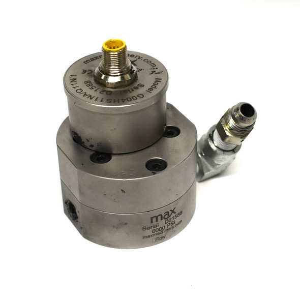 Max Machinery G004HS11NA/Q11N/1 Gear Flow Meter 6000PSI Max Machinery G004HS11NA/Q11N/1 Gear Flow Meter 6000PSI