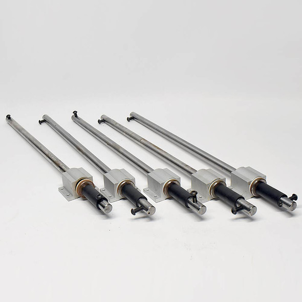 Misumi LHGS20G-25 Pillow Block Ball Bearings 20mm Bore w/ 659mm Shaft (5) Misumi LHGS20G-25 Pillow Block Ball Bearings 20mm Bore w/ 659mm Shaft (5)