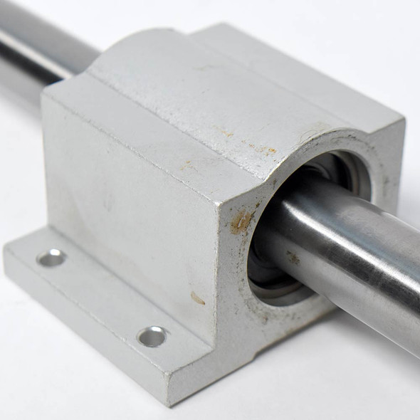 Misumi LHGS20G-25 Pillow Block Ball Bearings 20mm Bore w/ 659mm Shaft (5) Misumi LHGS20G-25 Pillow Block Ball Bearings 20mm Bore w/ 659mm Shaft (5)