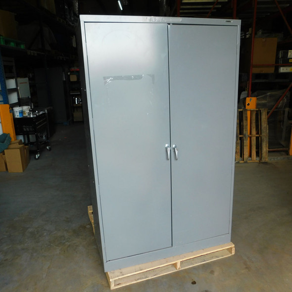 Uline Steel Storage Cabinet w/ Adjustable Shelves 48"W x 24"D x 78"H