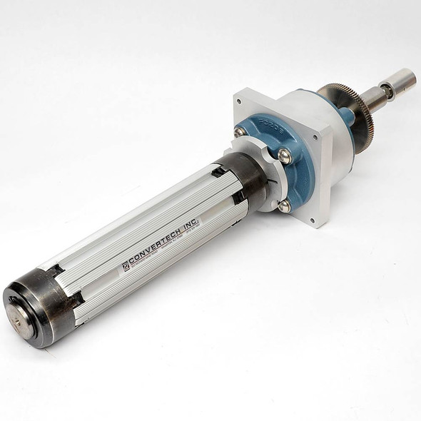 Convertech 3" Core Diameter x 12" Roll Face Length Air Chuck Leaf Shaft+Bearings