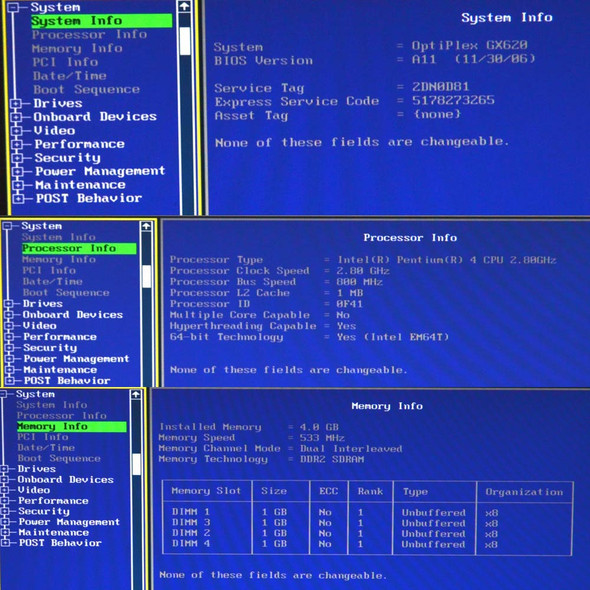 Vintage Dell OptiPlex GX620 Desktop Pentium 4 2.80GHz 4GB 80GB Windows XP Pro Vintage Dell OptiPlex GX620 Desktop Pentium 4 2.80GHz 4GB 80GB Windows XP Pro