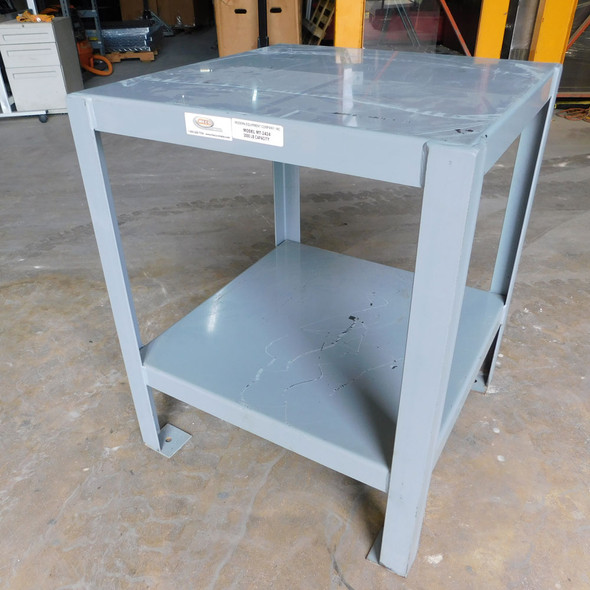 Meco-Omaha MT-2424 2000 Lb. Capacity Machine Work Table 24"x24"x30" H