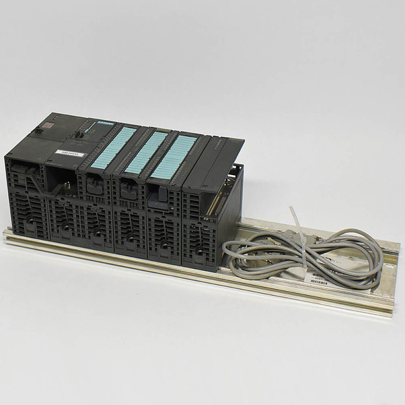 Siemens 6ES7 312-5BE03-0AB0 Compact Processor w/ PSU & I/O Modules