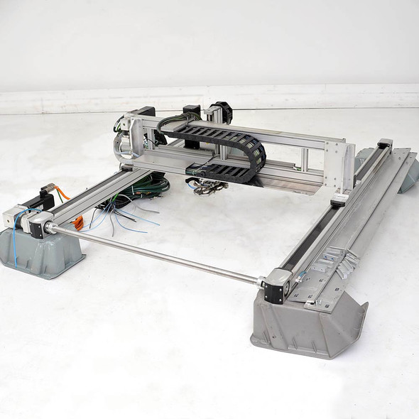 B&R Automation Berger Lahr 3-Axis 1.4m Linear Stage XYZ CNC Robot Router Modules