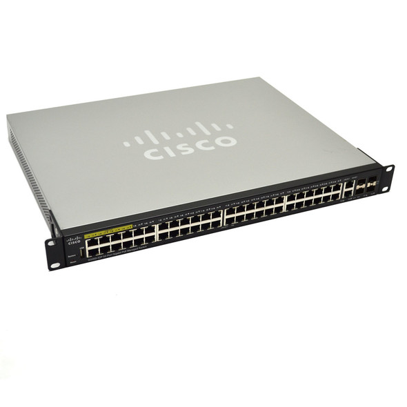 Cisco SG350-52P-K9 52-Port Gigabit PoE Managed Ethernet Switch