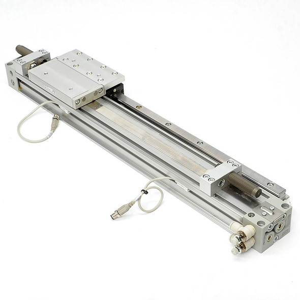 SMC MY1H25G-300HZ Precision Guided Air Cylinder 300mm Stroke w/ NSK NH15 Rail