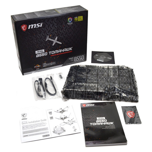 MSI MAG B550 TOMAHAWK AMD Ryzen Socket AM4 ATX Gaming Motherboard