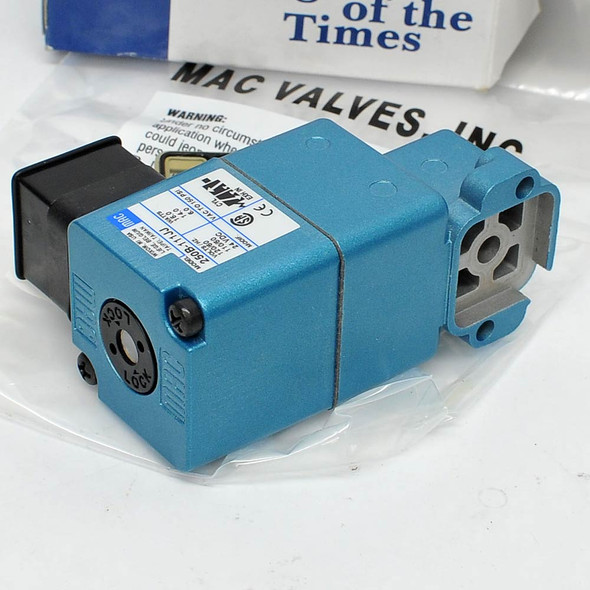 NEW MAC 250B-111JJ Solenoid Valve Vacuum/100PSI 1/4"NPT 110/120VAC or 24VDC