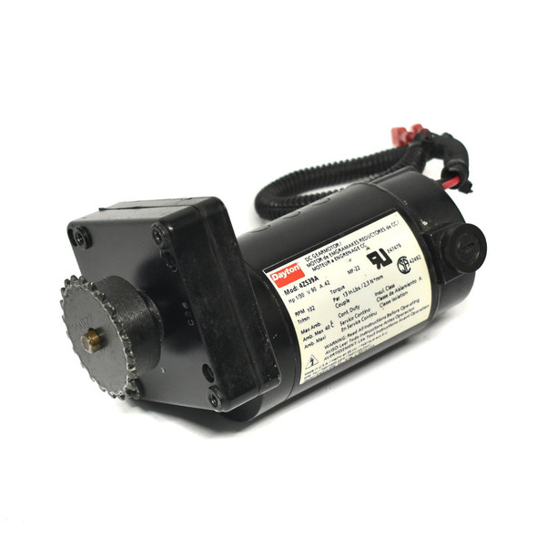 Dayton 4Z539A Industrial Gear Motor 90V, 1/30 HP, 102 RPM