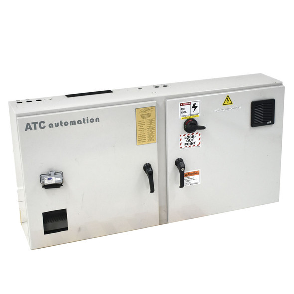 SCE-30EL6012WFLP Industrial Control Panel 2-Door Enclosure 30"x 60"x 12"