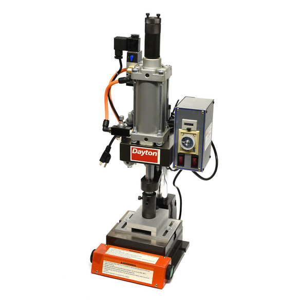 Dayton 4NHW5 Pneumatic Press 445lbs, 7" Swing, 120VAC