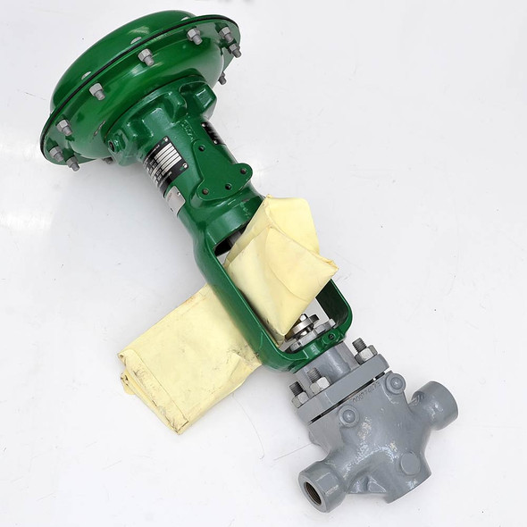 Fisher 667 Pneumatic Actuator with 1"EZ CL600/1600 Steel/Stainless Valve